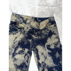 Spacegirlz Blue/gold Jeans Flare Pants